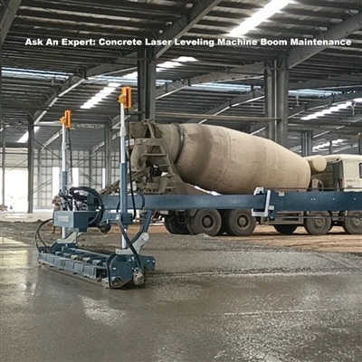 Nug Tus Kws Tshaj Lij: Pob zeb Laser Leveling Tshuab Boom Kho