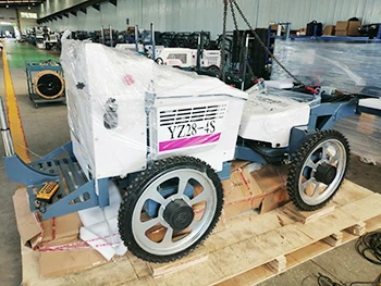 Vanse Hom Pob Zeb Ua Qauv Laser Screed Machine Export Rau Singapore