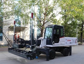 Kev tu plaub kauj ruam ntawm laser leveling tshuab
